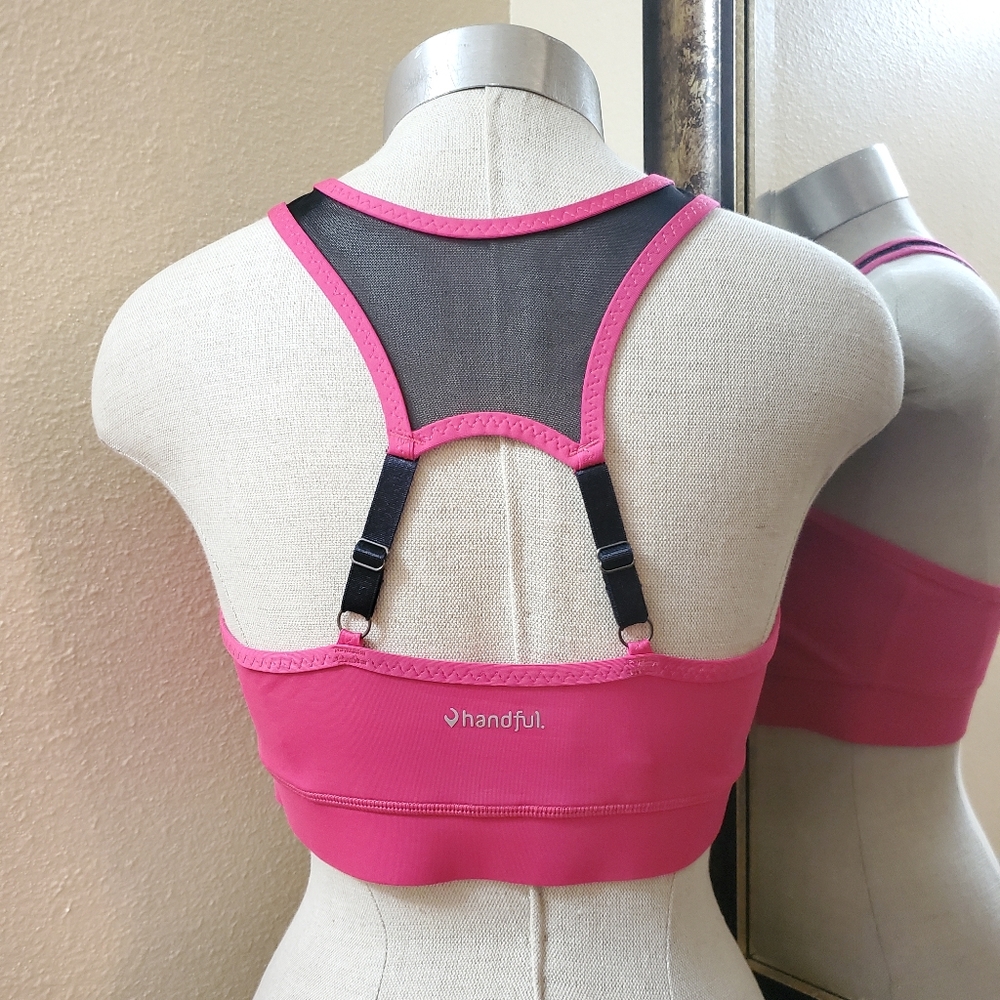 Handful The Closer Bra Battle Cry Pink Size Medium View 3